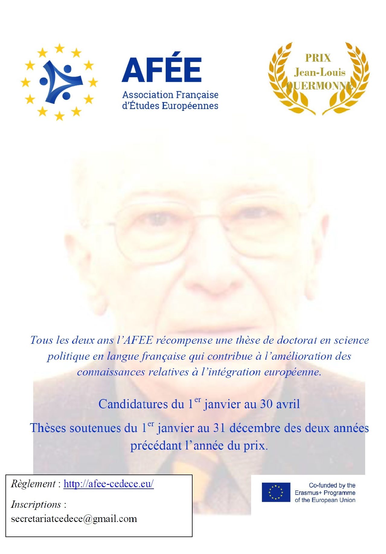 Aliénor Ballangé, lauréate du prix Jean-Louis Quermonne 2020