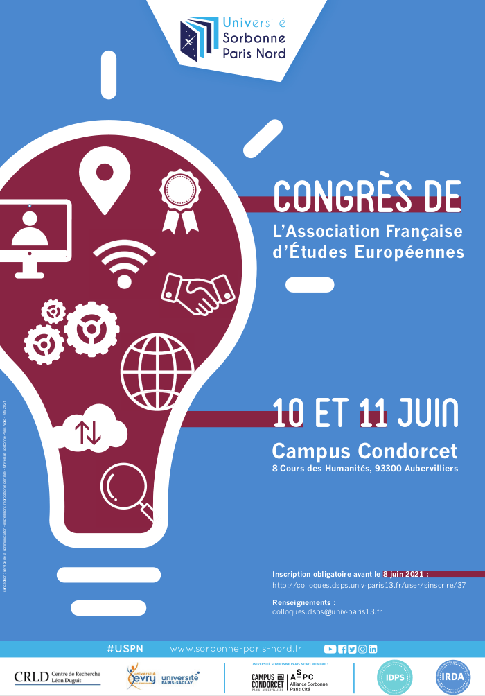 Congrès de l’AFEE 2021 – les 10 & 11 juin 2021